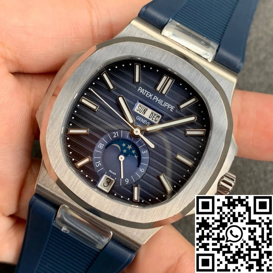 Patek Philippe Nautilus 5726 Moonphase GR Factory V2 Blue Dial MultiPurpose 585