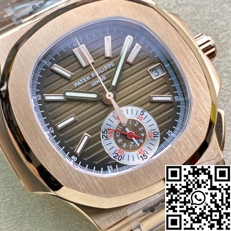Patek Philippe Nautilus 5980-1R 3K Factory V2 Rose Gold FreshLook 621