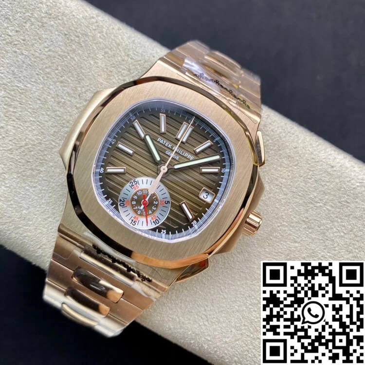 Patek Philippe Nautilus 5980-1R 3K Factory V2 Rose Gold FreshLook 621