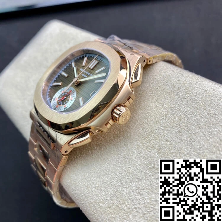 Patek Philippe Nautilus 5980-1R 3K Factory V2 Rose Gold FreshLook 621