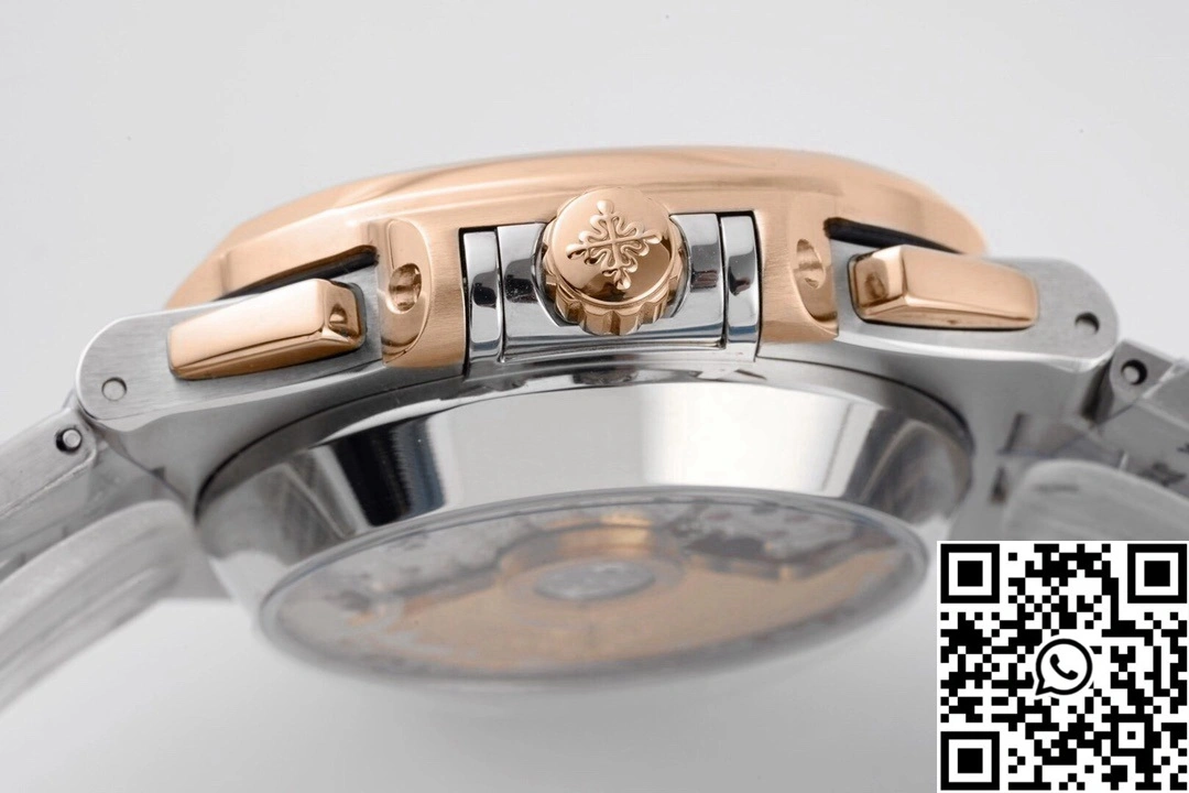 Sustainable Patek Philippe Nautilus 5980 3K Factory Rose Gold Blue Dial 602