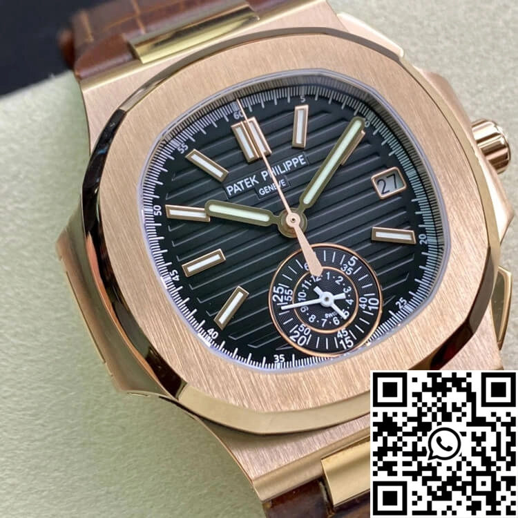 HighQuality Patek Philippe Nautilus 5980 3K Factory V2 Black Dial 565
