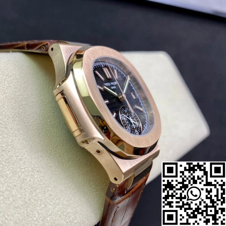 HighQuality Patek Philippe Nautilus 5980 3K Factory V2 Black Dial 565