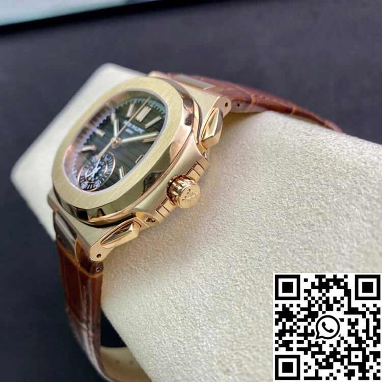 HighQuality Patek Philippe Nautilus 5980 3K Factory V2 Black Dial 565