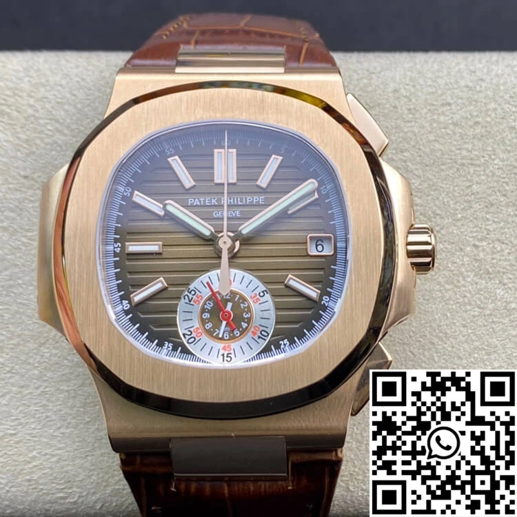 Patek Philippe Nautilus 5980R-001 3K Factory V2 Rose Gold ZeroBulk 571