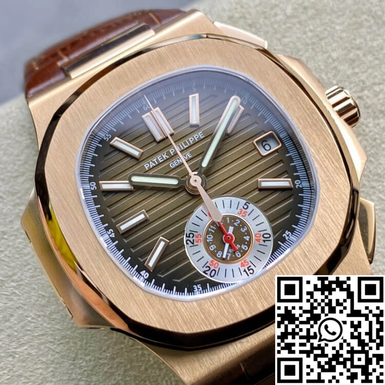 Patek Philippe Nautilus 5980R-001 3K Factory V2 Rose Gold ZeroBulk 571