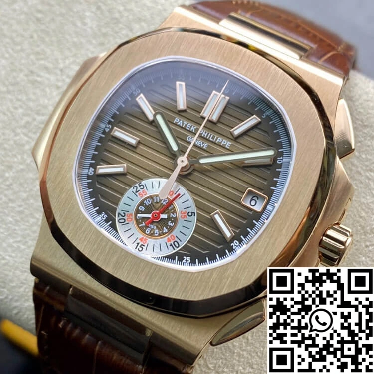 Patek Philippe Nautilus 5980R-001 3K Factory V2 Rose Gold ZeroBulk 571