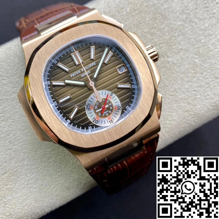 Patek Philippe Nautilus 5980R-001 3K Factory V2 Rose Gold ZeroBulk 571