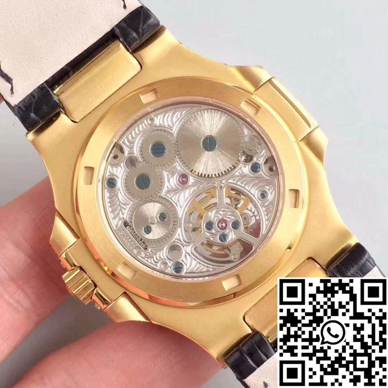 Patek Philippe Nautilus Jumbo 5711 Diamond Dial Tourbillon R8 Factory Comfortable 572