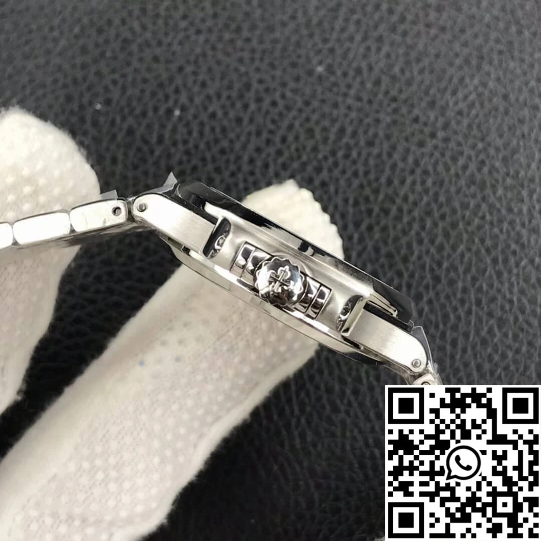 FlexibleFit Patek Philippe Nautilus Ladies 7118-1200A-011 PF Factory Gray Black Gradient Dial 575