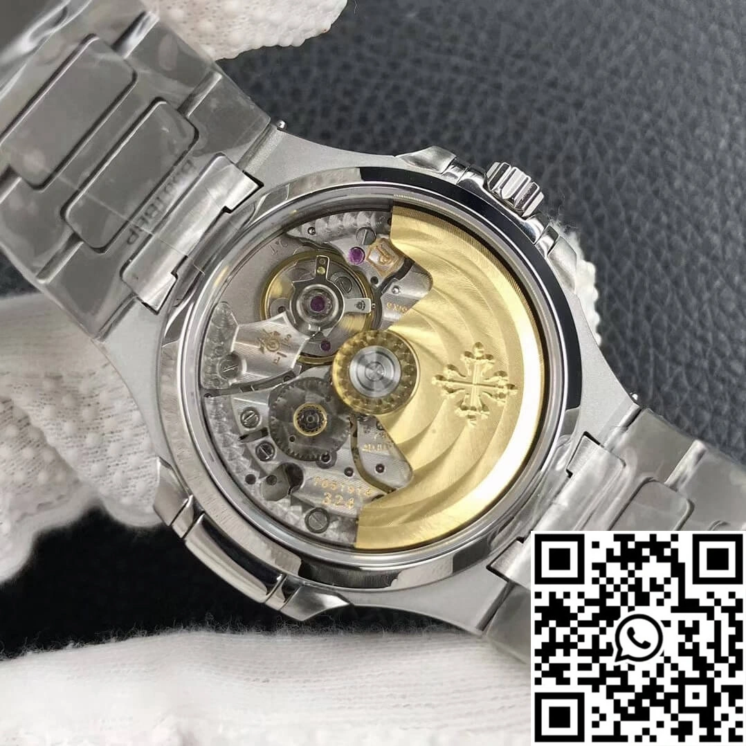 FlexibleFit Patek Philippe Nautilus Ladies 7118-1200A-011 PF Factory Gray Black Gradient Dial 575