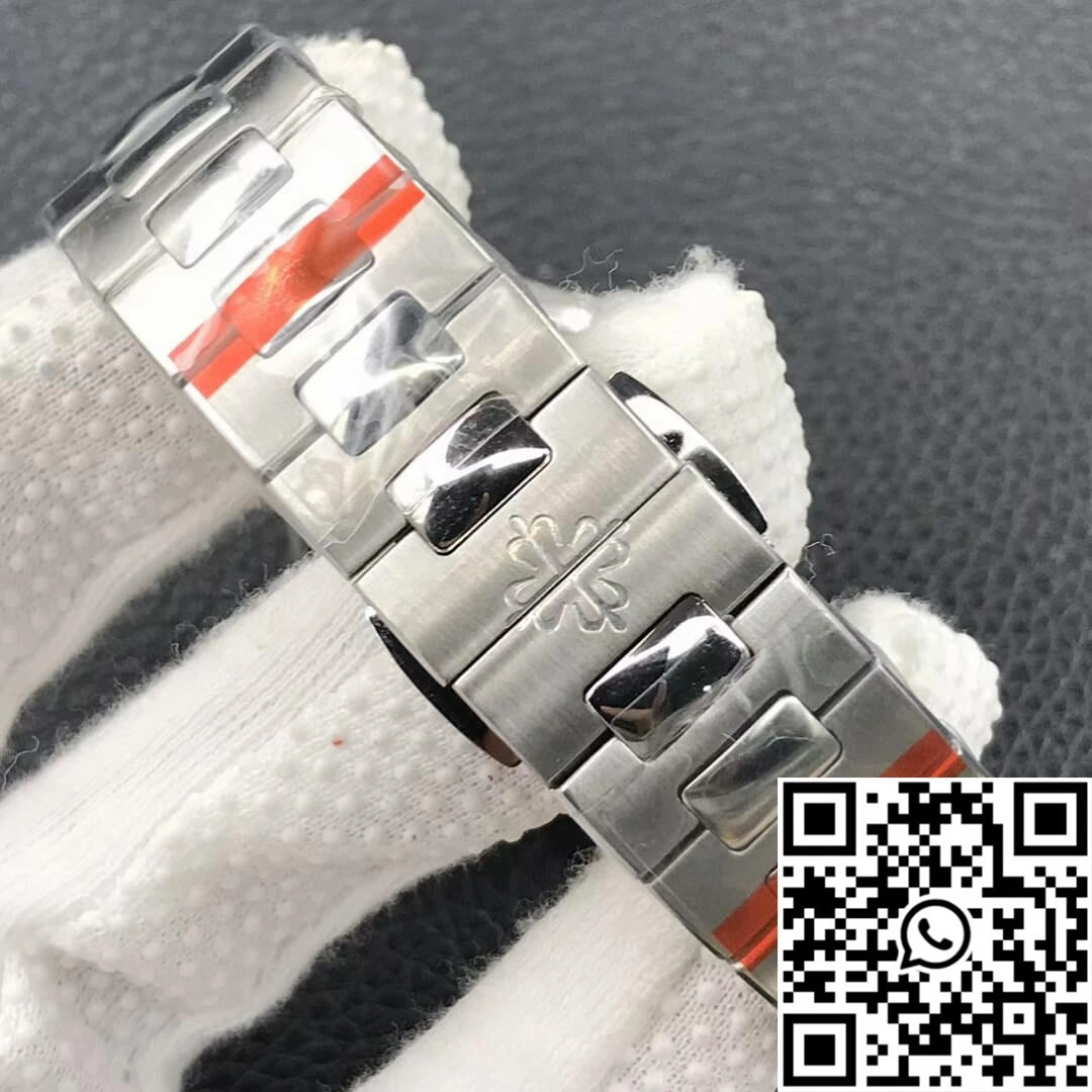FlexibleFit Patek Philippe Nautilus Ladies 7118-1200A-011 PF Factory Gray Black Gradient Dial 575