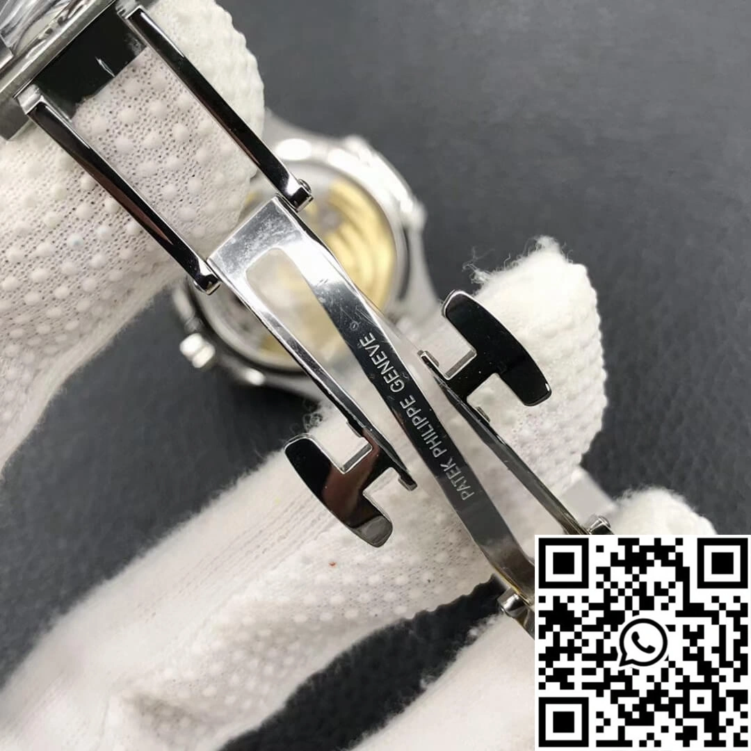 FlexibleFit Patek Philippe Nautilus Ladies 7118-1200A-011 PF Factory Gray Black Gradient Dial 575