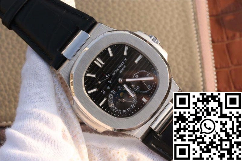 Patek Philippe Nautilus Moonphase 5712G-001 Black Dial Efficient 610