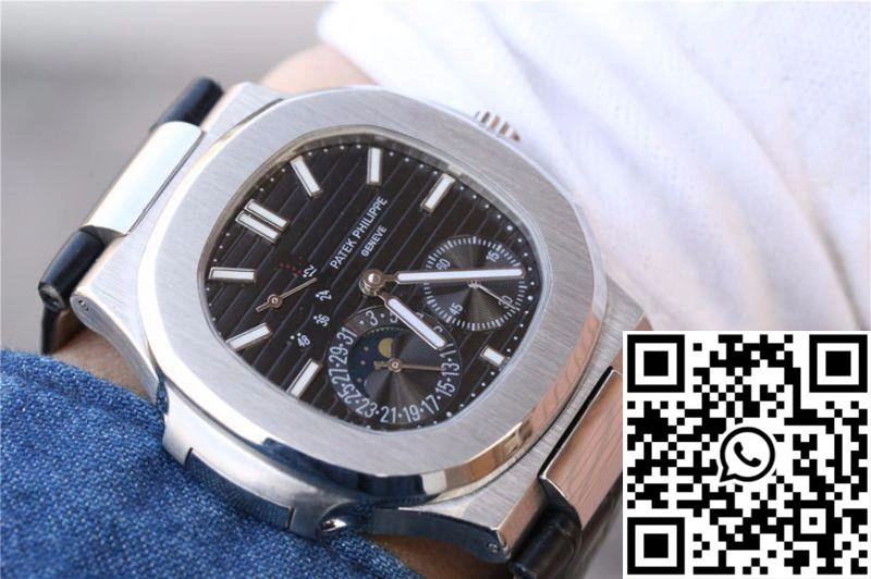 Patek Philippe Nautilus Moonphase 5712G-001 Black Dial Efficient 610