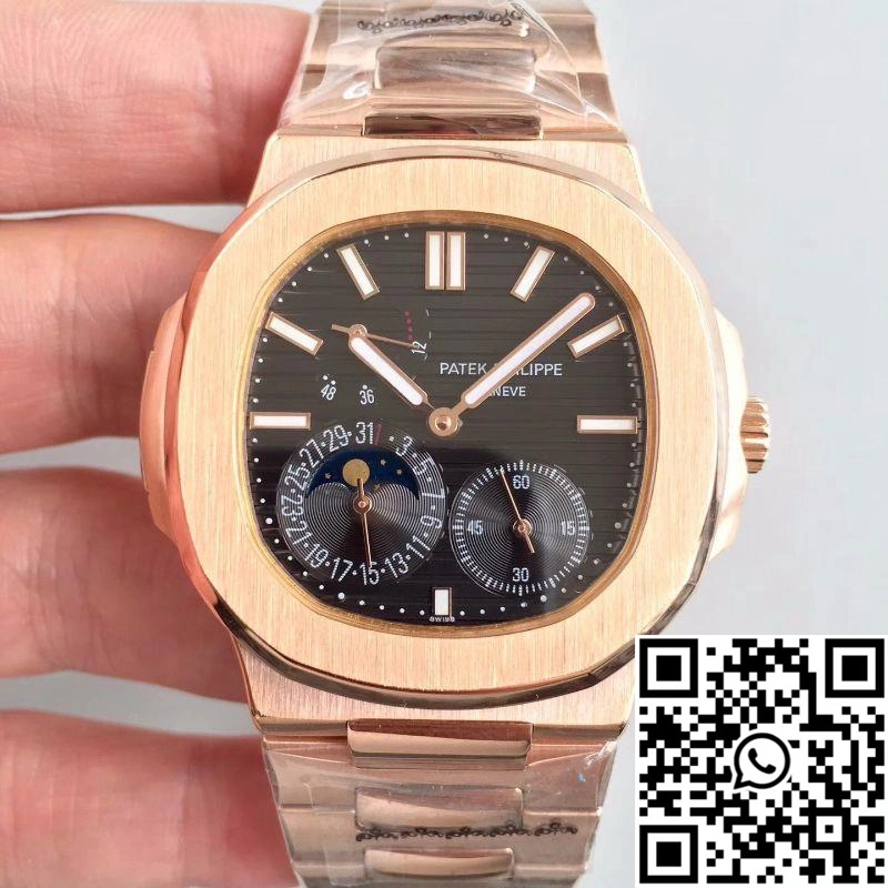 Patek Philippe Nautilus Moonphase 5712R-001 Black Dial Youthful 569