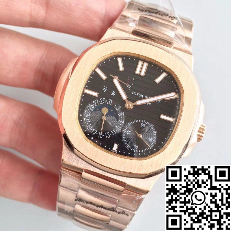 Patek Philippe Nautilus Moonphase 5712R-001 Black Dial Youthful 569