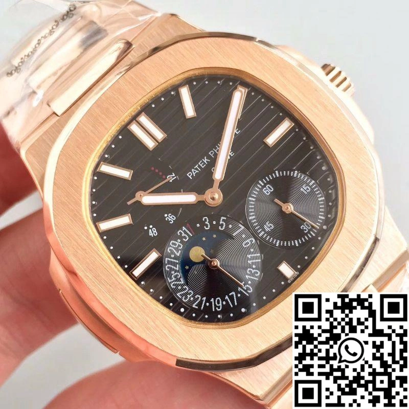 Patek Philippe Nautilus Moonphase 5712R-001 Black Dial Youthful 569