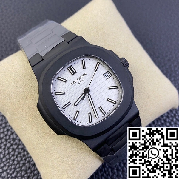 Unisex Patek Philippe Nautilus PPF Factory V4 DCL Version White Dial 573