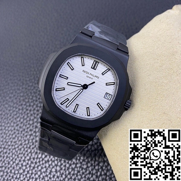 Unisex Patek Philippe Nautilus PPF Factory V4 DCL Version White Dial 573