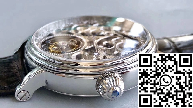 Patek Philippe Tourbillon 316L Stainless Steel Skeleton Dial Bright 611