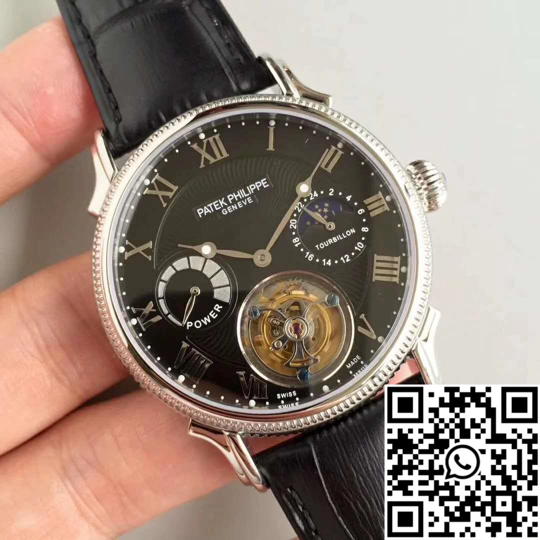 Patek Philippe Tourbillon Moonphase Black Dial Neat 617