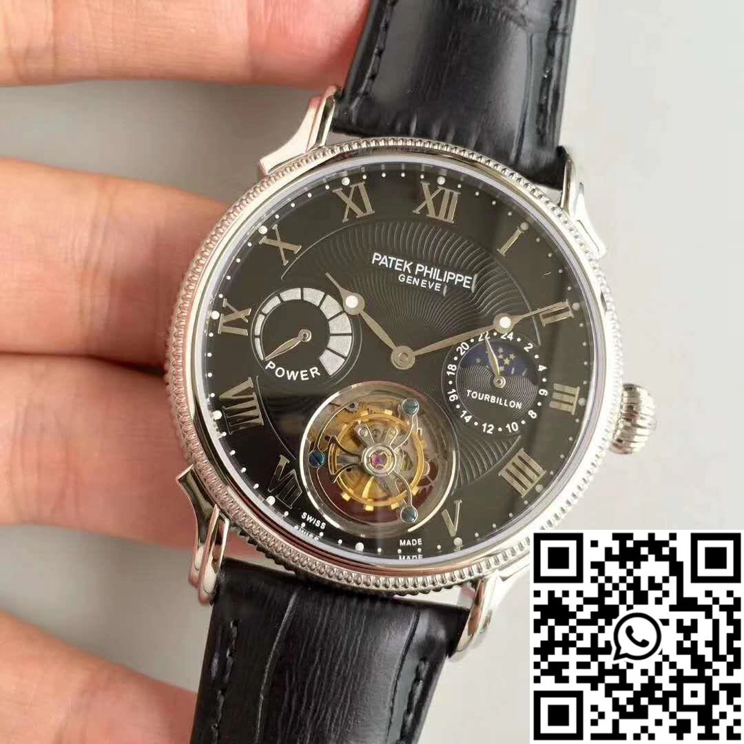 Patek Philippe Tourbillon Moonphase Black Dial Neat 617