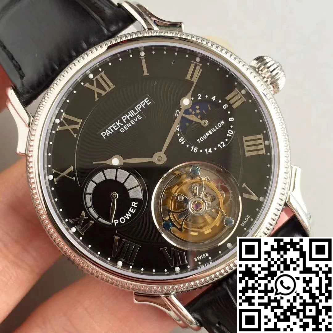 Patek Philippe Tourbillon Moonphase Black Dial Neat 617