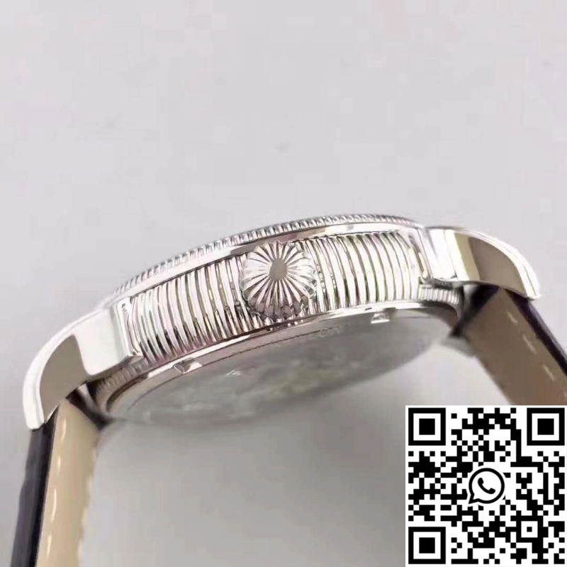 Durable Patek Philippe Tourbillon Moonphase Silver Dial 613