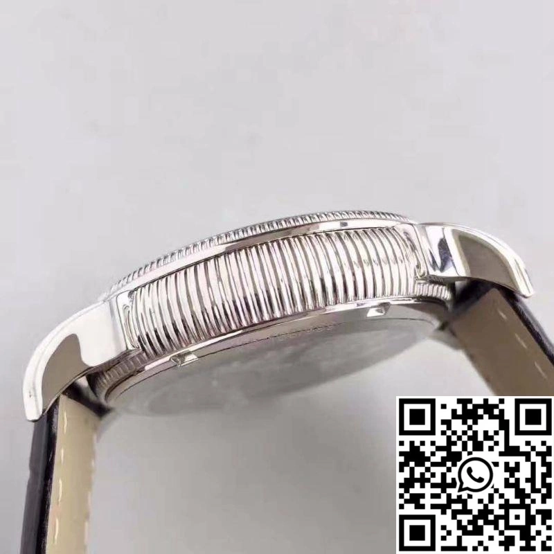 Durable Patek Philippe Tourbillon Moonphase Silver Dial 613