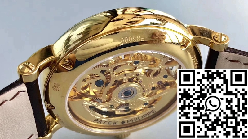 Patek Philippe Tourbillon Yellow Gold Skeleton Dial Unisex 616