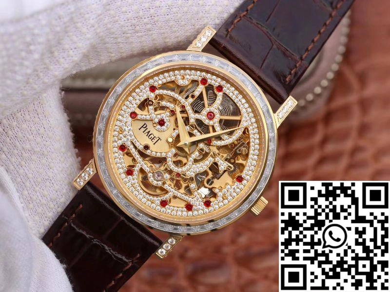 Piaget ALTIPLANO G0A39125 Rosegold Skeleton Dial Trendsetting 2300