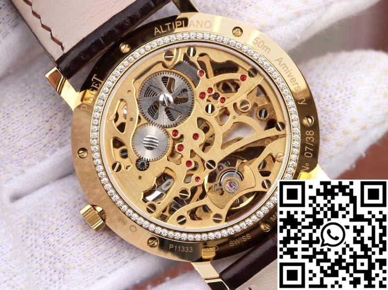 Piaget ALTIPLANO G0A39125 Rosegold Skeleton Dial Trendsetting 2300