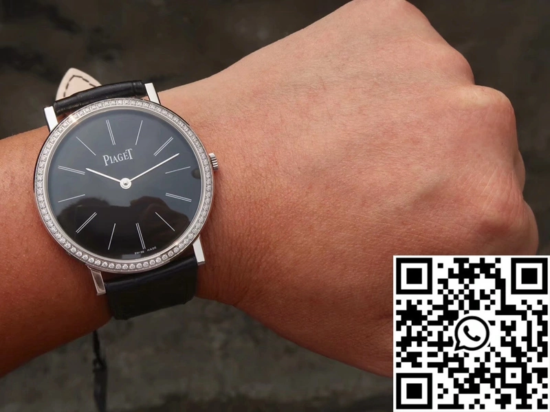WrinkleFree Piaget Altiplano Mecanique P10584 G0A29113 MKS Factory White Gold Diamond Bezel 2296