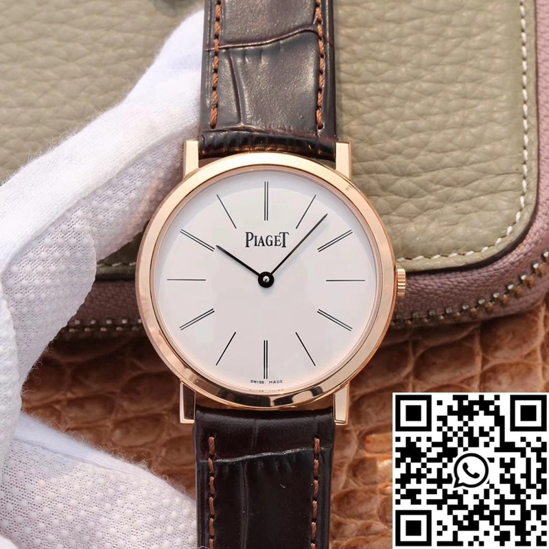 Piaget Altiplano Mecanique P10584 G0A31114 MKS Factory Rose Gold White Dial FreshLook 2297