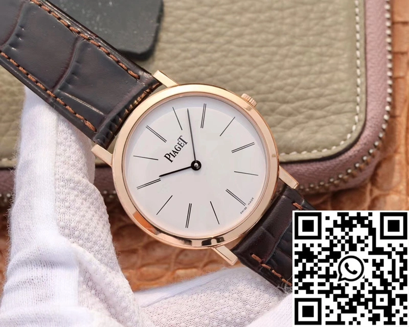 Piaget Altiplano Mecanique P10584 G0A31114 MKS Factory Rose Gold White Dial FreshLook 2297