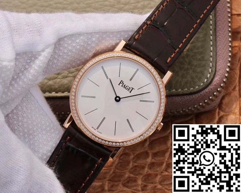 Durable Piaget Altiplano Mecanique P10584 G0A36125 MKS Factory Rose Gold Diamond Bezel 2301