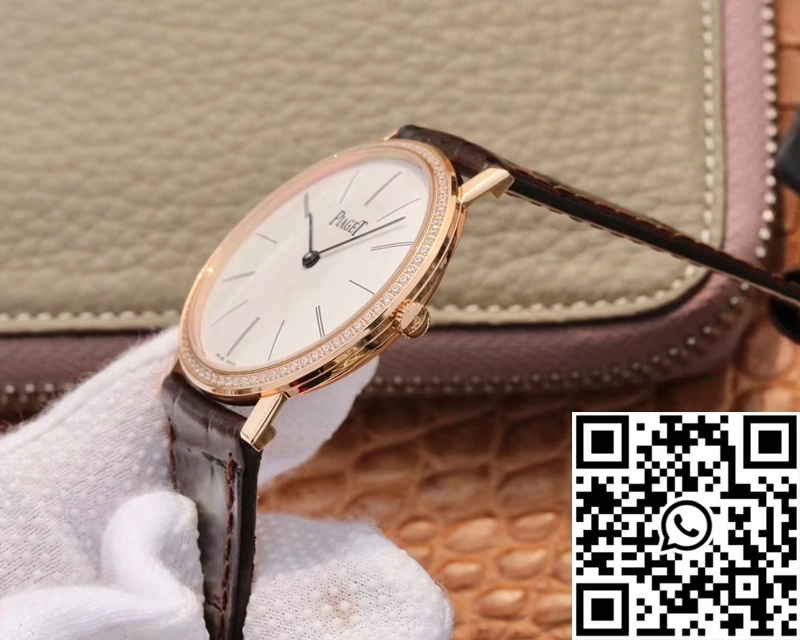 Durable Piaget Altiplano Mecanique P10584 G0A36125 MKS Factory Rose Gold Diamond Bezel 2301