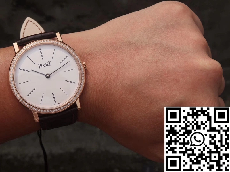Durable Piaget Altiplano Mecanique P10584 G0A36125 MKS Factory Rose Gold Diamond Bezel 2301