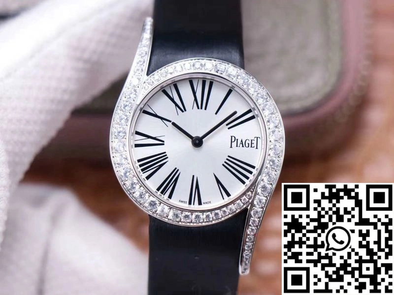Piaget Limelight Gala Quartz Watch G0A42150 ZF Factory White Gold Diamond GoodFit 2302