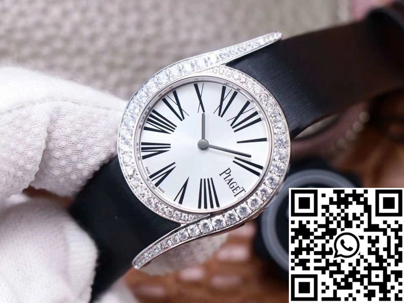 Piaget Limelight Gala Quartz Watch G0A42150 ZF Factory White Gold Diamond GoodFit 2302