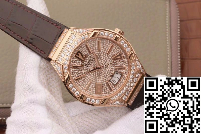Piaget Polo MKS Factory Rose Gold Case Diamond Dial RelaxedFit 2291