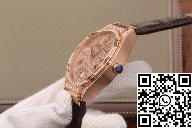 Piaget Polo MKS Factory Rose Gold Case Diamond Dial RelaxedFit 2291
