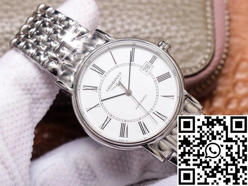 Premium RM Factory Longines Presence L4.921.4.11.6 Stainless Steel White Dial 2154