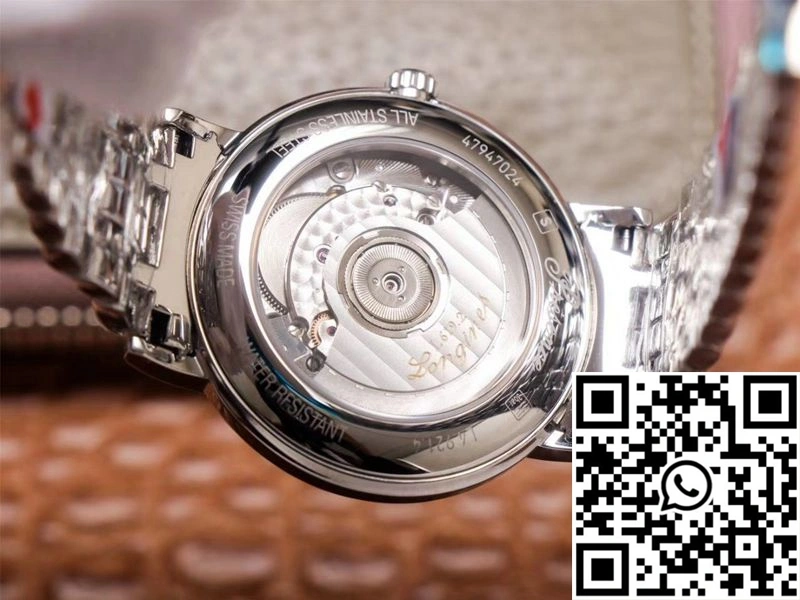 Premium RM Factory Longines Presence L4.921.4.11.6 Stainless Steel White Dial 2154