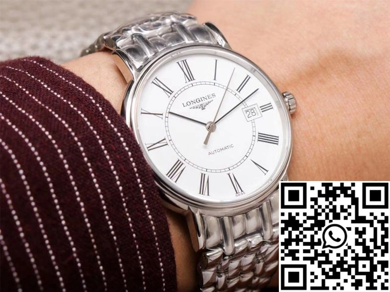 Premium RM Factory Longines Presence L4.921.4.11.6 Stainless Steel White Dial 2154