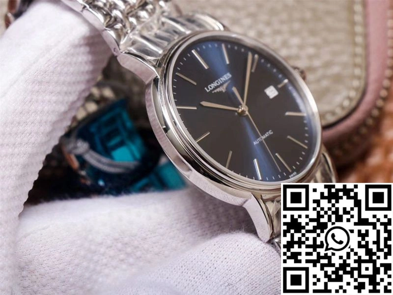 Trendsetting RM Factory Longines Presence L4.922.4.92.6 Stainless Steel Blue Dial 2155