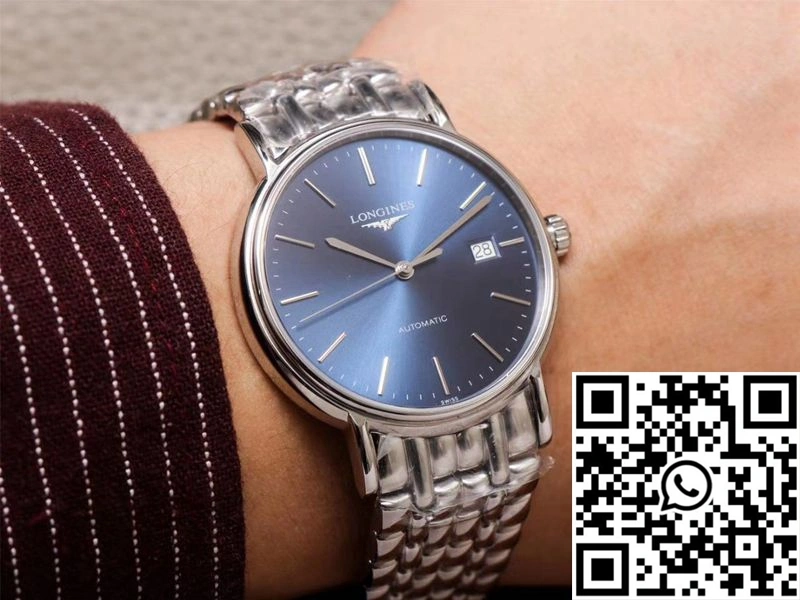 Trendsetting RM Factory Longines Presence L4.922.4.92.6 Stainless Steel Blue Dial 2155