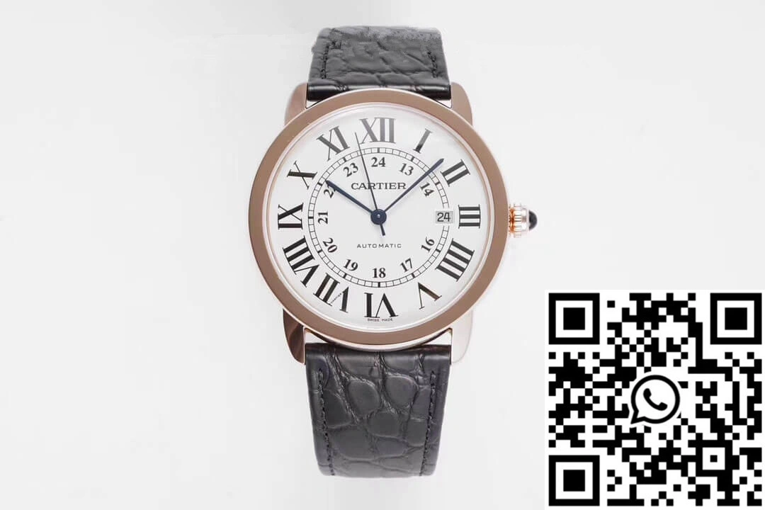 Minimalist RONDE DE CARTIER W6701009 AF Factory White Dial 1442