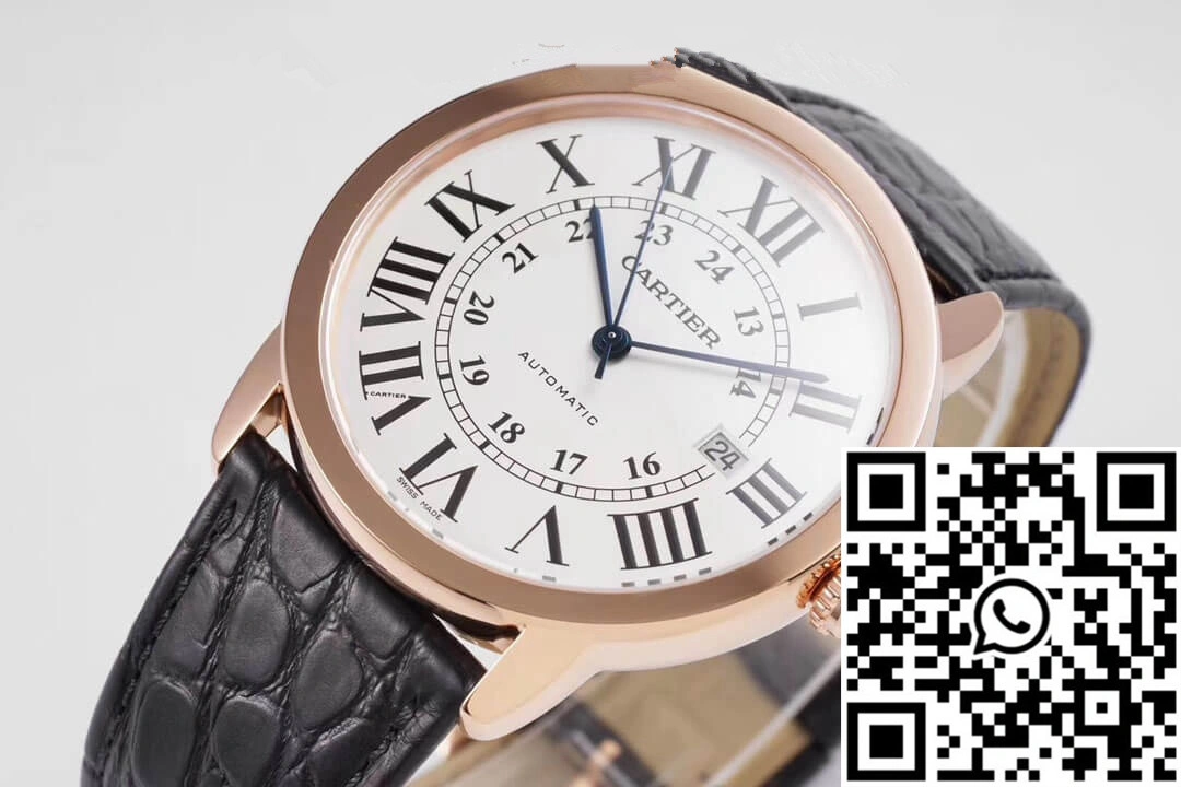 Minimalist RONDE DE CARTIER W6701009 AF Factory White Dial 1442